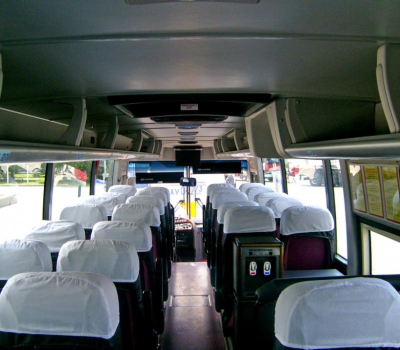 Аренда автобуса Hyundai Universe Luxury с водителем в Казани
